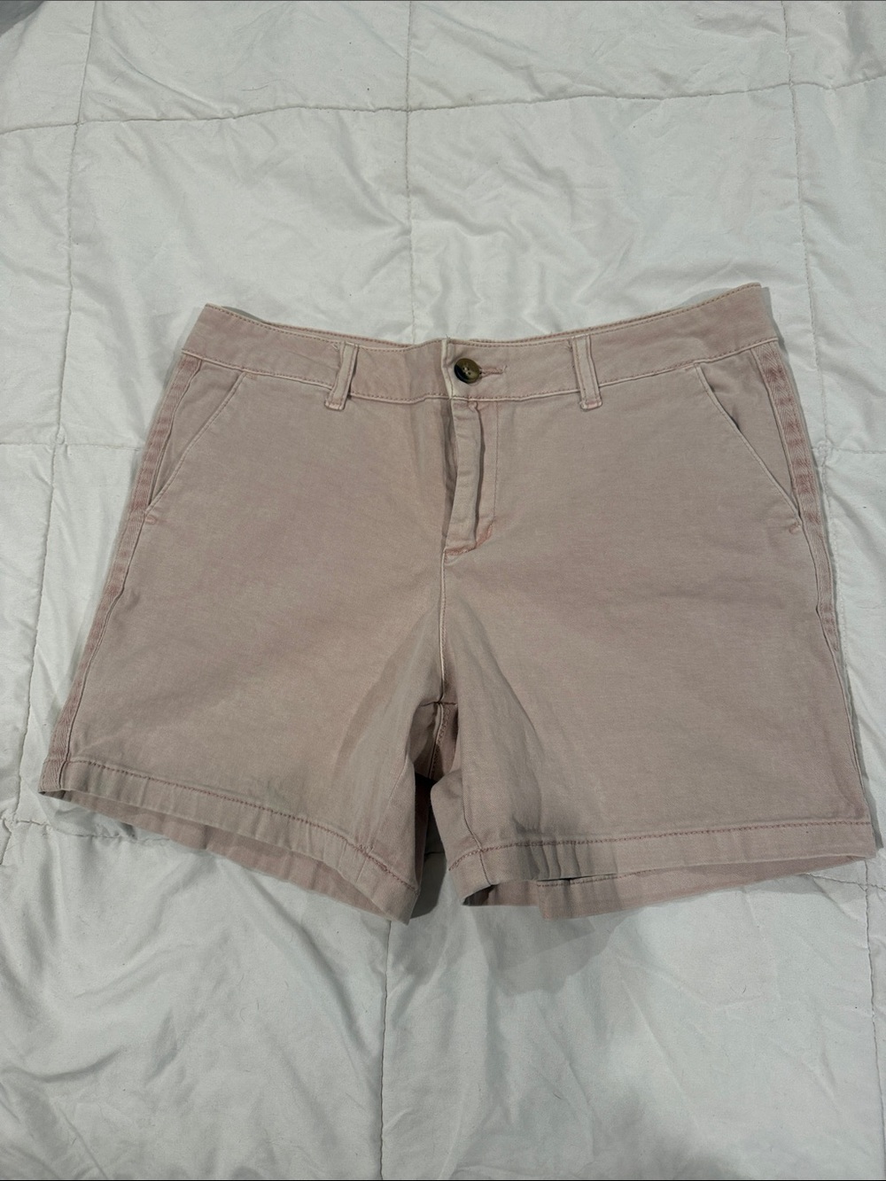 C&C California Chino Bermuda Shorts in Dusty Rose
